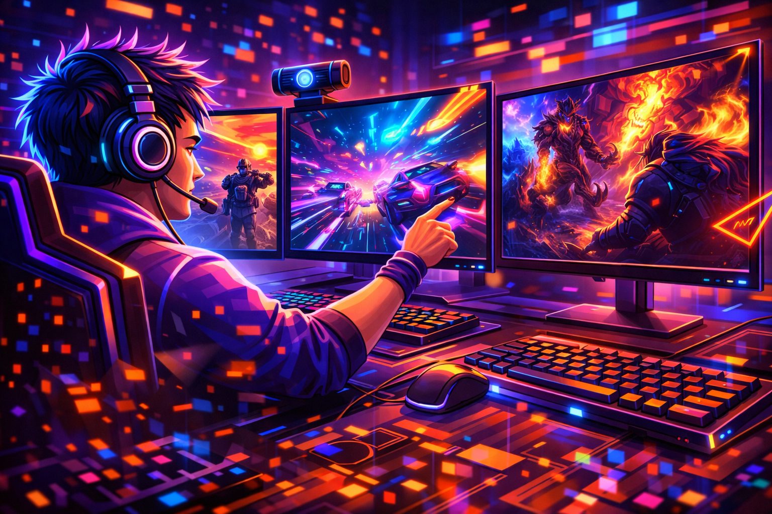 Как выбрать монитор для стрима